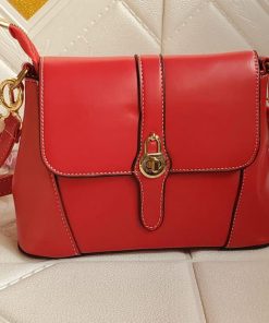 Sac à main en Bandoulière en Cuir PU Sacoche à Epaule de Style pour Femme