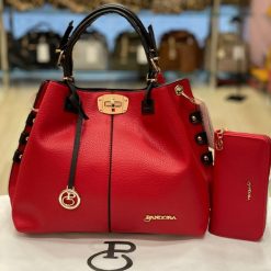 Alternative view of Sac à Main en Cuir Mode Grande Taille et Porte Monnaie Décontracté de Luxe pour Femmes