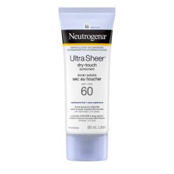 Lotion Corporelle Ecran Solaire Neutrogena Ultra Sheer Sec au Toucher 80 ml