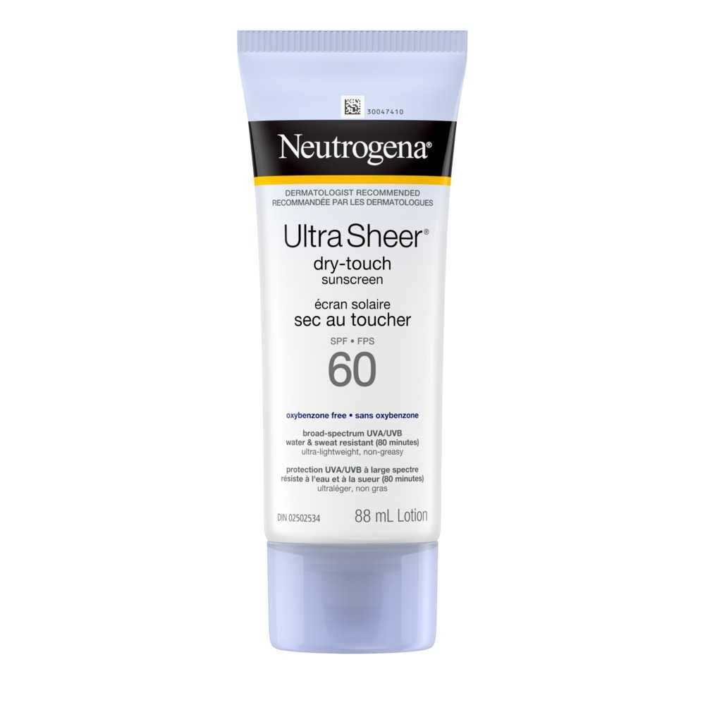 Lotion Corporelle Ecran Solaire Neutrogena Ultra Sheer Sec au Toucher 80 ml