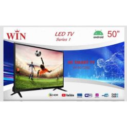 TV 50" WIN Smart 4k Androïd, WI50T2S2 avec Decodeur Integré, Wifi Full Option, Garantie 1 an