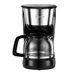 SIGNATURE Cafetière Noir Capacité 10 Tasses 1000W