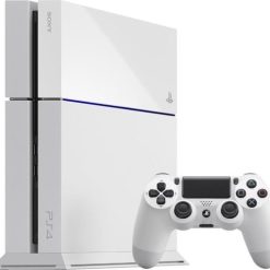 PS4 Console Blanche 500GB Console de jeux