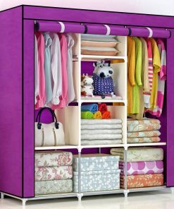 Armoire de Rangement Pliable en Tissus