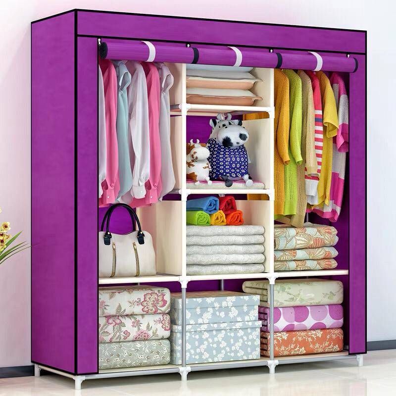 Armoire de Rangement Pliable en Tissus