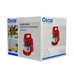 Alternative view of Batteur Electrique OSCAR HM0293A-R, 400W rouge avec bol, Garantie 6 mois