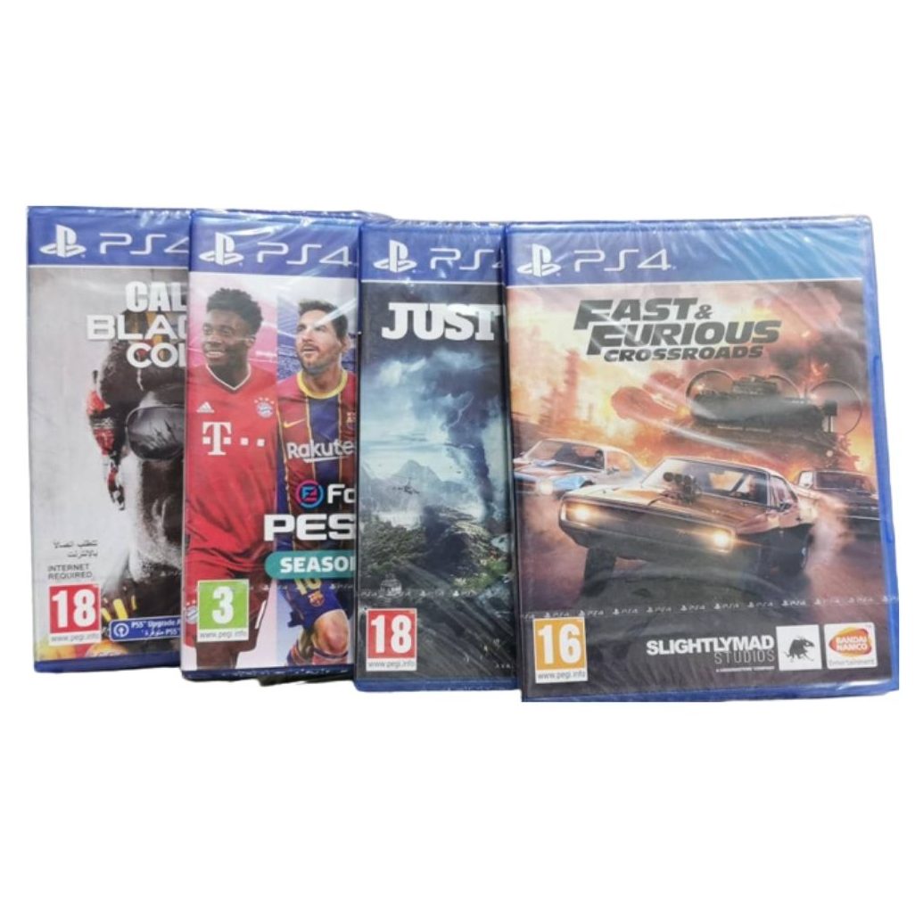 Playstation 4, CD de 4 Jeux Video version 11.50, PS4 – Image 5