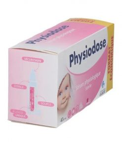 Alternative view of Physiodose Sérum Physiologique Stérile 4 x 5 ml