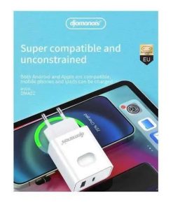Alternative view of Chargeur fast PD18W + QC3.0 avec câble 5A type-C, DMA02 Djamanais