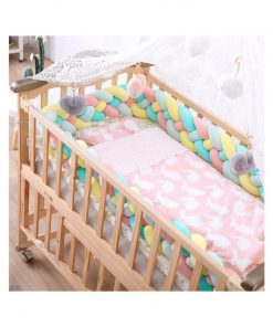 Coussin de Protection en nœud tressé Pare-Choc pour Nouveau-né