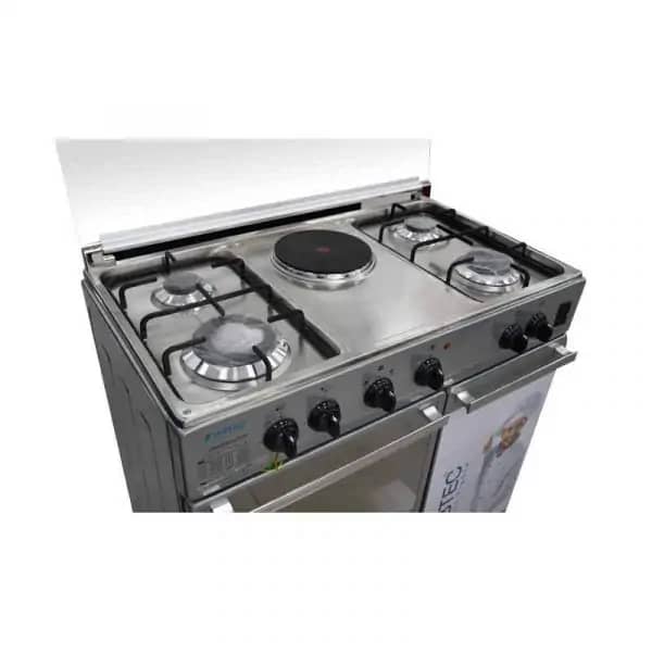 Cuisinière à Gaz FAIBTEC FTGOX-75050SL, 5 Foyers, Garantie 3 Mois – Image 2