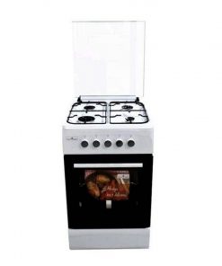 Cuisinière à Gaz Super Flame SKK-5060G, 4 Foyers, Garantie 1 An