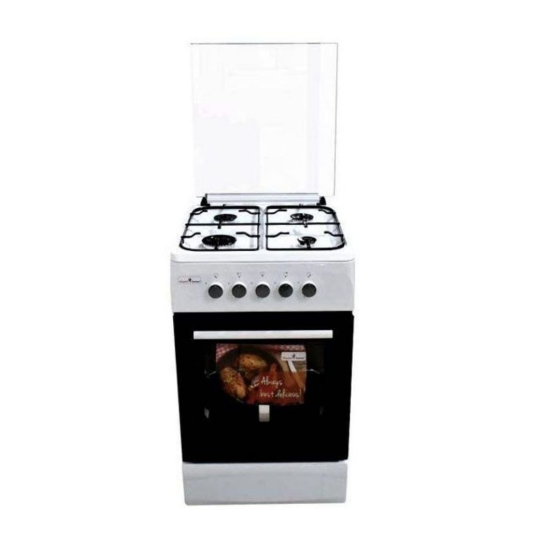 Cuisinière à Gaz Super Flame SKK-5060G, 4 Foyers, Garantie 1 An