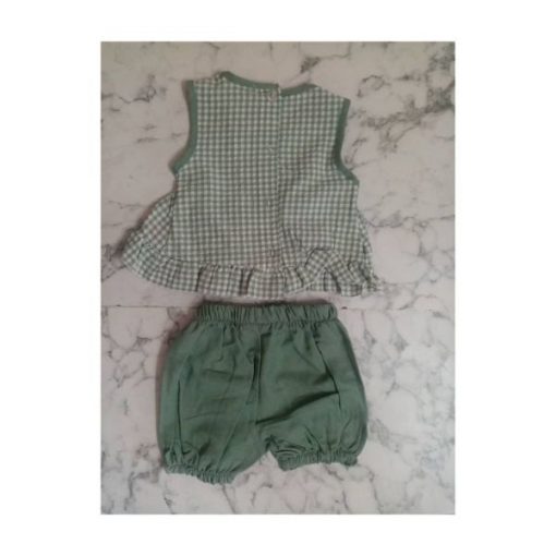 Ensemble 2 Pièces Haut et Culotte avec Nœuds Papillons pour Nourrissons – Image 4