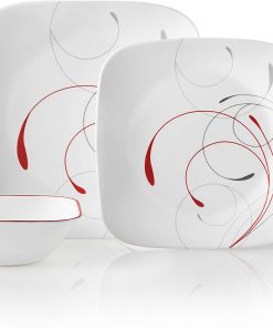 Kit de Vaisselle Corelle pour repas 12 Pièces