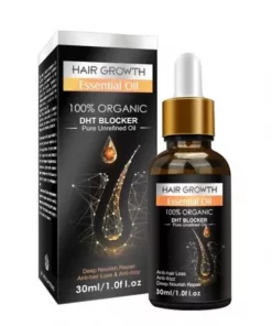 Huile Naturelle Anti-chute de Cheveux Bio au Gingembre, 30ml