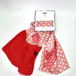 Alternative view of Foulard 100% Soie 90x180cm GERARD PASQUIER rouge