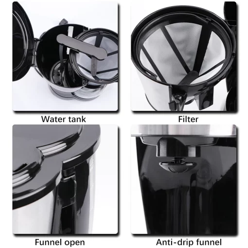 Machine à Café Automatique Haeger 800W – Image 6