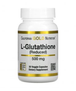 California Gold Nutrition L-Glutathione Réduit 30 capsules 500 mg