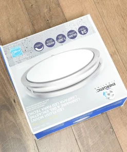 Lampe d'Eclairage Energique 14 Pouces Plafonnier à Double Anneau 24W