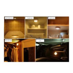 Alternative view of 3 Lampes Murales sans Fils à LED avec Télécommande, Garantie 1 Mois