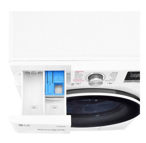 Lave-Linge LG F4V5RYP0W, 10.5 Kg, Garantie 01 An – Image 2