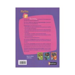 Alternative view of Mathématiques Collection périmètre Classe de 3ème