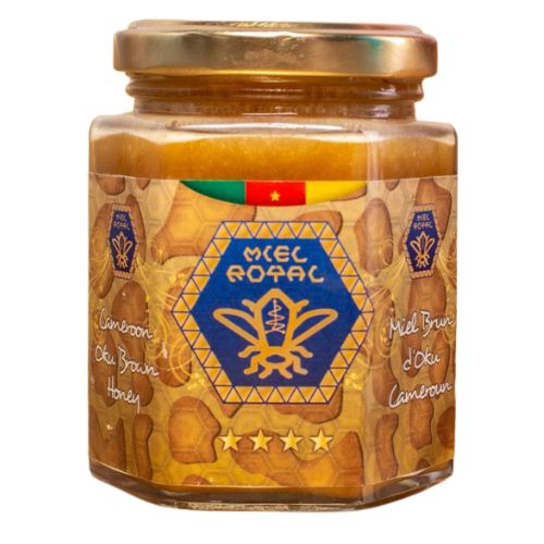 Miel Brun D'OKU Cameroun 4 Etoiles 250g