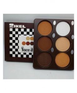 Mini Palette de Poudre Haute Définition Zikel 6 Couleurs