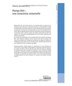 Alternative view of Mongo Beti : Une Conscience Universelle