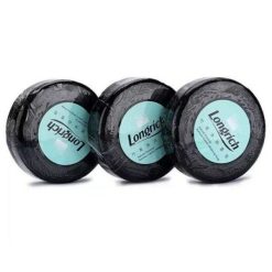 Longrich Savon Noir au Charbon de Bamboo Essence Naturelle 300g (3x100g)