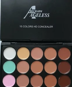 Palette de Maquillage Contour Concealer Becharm Ageless 15 Couleurs