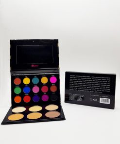 Alternative view of Palette de Maquillage Noire 3 en1 Blossom