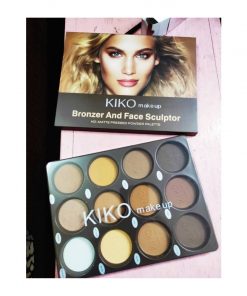 Palette de Poudre Compacte HD Matte Kiko 12 couleurs