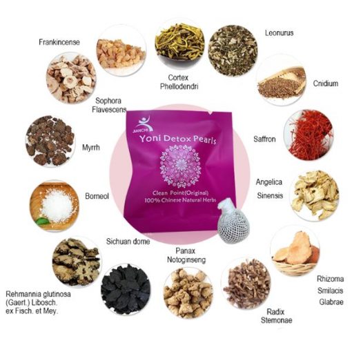 Perles de Yoni Tissées, Tampons de Nettoyage Détoxifiants Naturels pour le Vagin – Image 4
