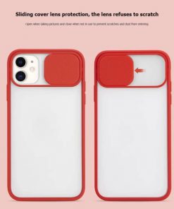 Alternative view of Pochette de Protection pour IPhone 11 et 12 avec Fenêtre Coulissante