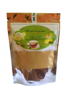 Poudre de Ginger et de Citron Bio contre la Grippe