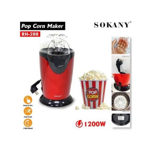 Machine à Pop-Corn Electrique RH-288 Sokany 1200W – Image 6