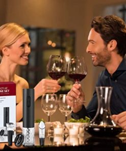 Tire Bouchon, Décapsuleur Electrique Rechargeable Avec Lampe à Champagne