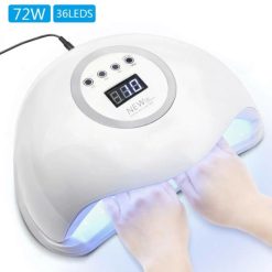 Lampe UV/LED Sèche Vernis 72W Manicure Pédicure
