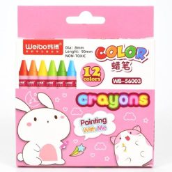 Alternative view of 12 Crayons Couleurs Pastel à Huile WEIBO