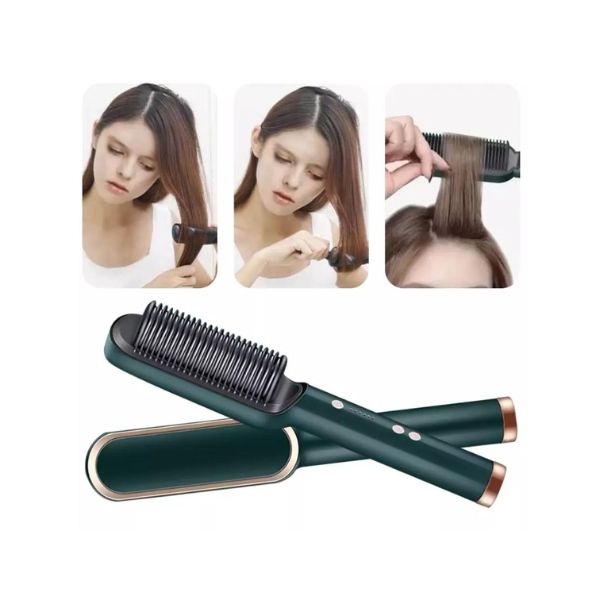 Lisseur de Cheveux Electrique FH009 Peigne Chaud 45W – Image 2