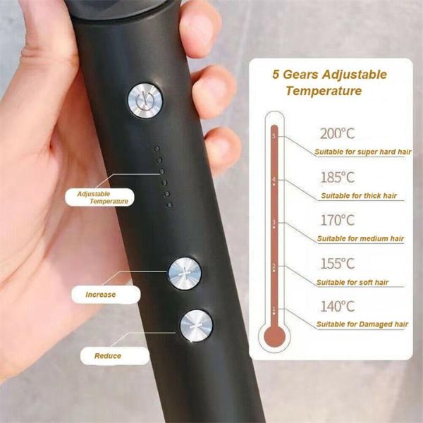 Lisseur de Cheveux Electrique FH009 Peigne Chaud 45W – Image 4