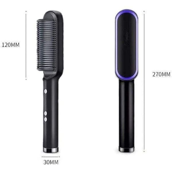 Lisseur de Cheveux Electrique FH009 Peigne Chaud 45W – Image 3