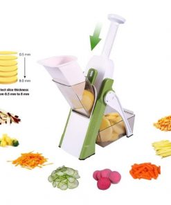 TAP’COUPE Mandoline Cuisine à Piston Coupe Légumes Vertical