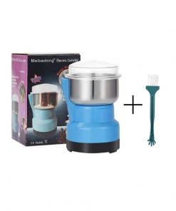 Mini Broyeurs Mélangeurs Electriques Portables avec Bol en Acier Inoxydable 150W