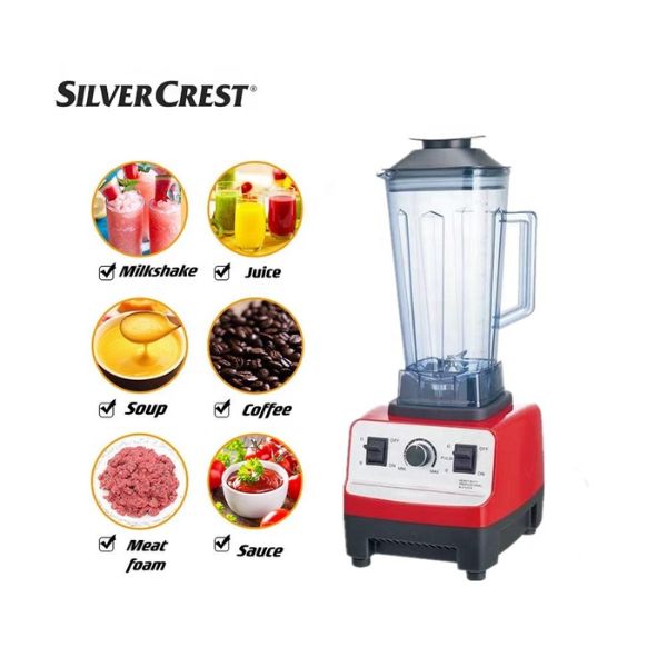 Mixeur Silver Crest 4500W, Moteur haute vitesse 2L – Image 3