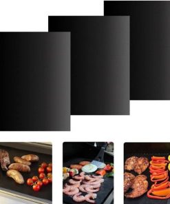 Tapis de Cuisson anti Adhésif pour Four, Grillade et Barbecue 24 x 40 cm
