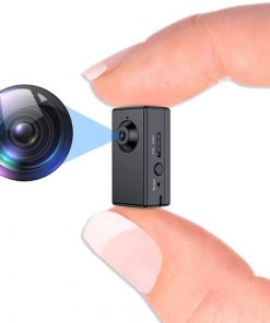 Mini Caméra Espion Full HD 1080p avec Détection de Mouvement et Enregistrement en Boucle