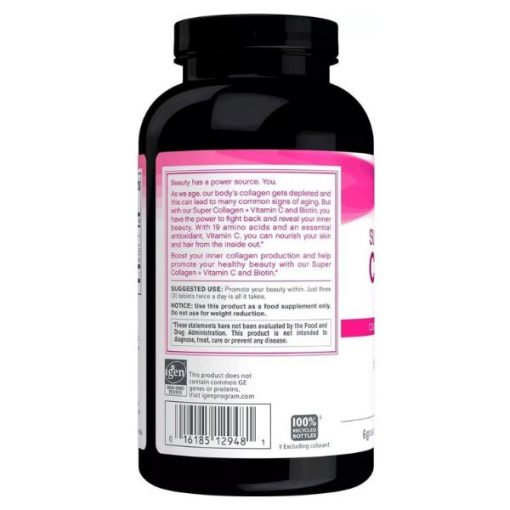 Neocell Super Collagène (type 1 & 3) + Vitamine C + Biotin 360 Comprimés – Image 2
